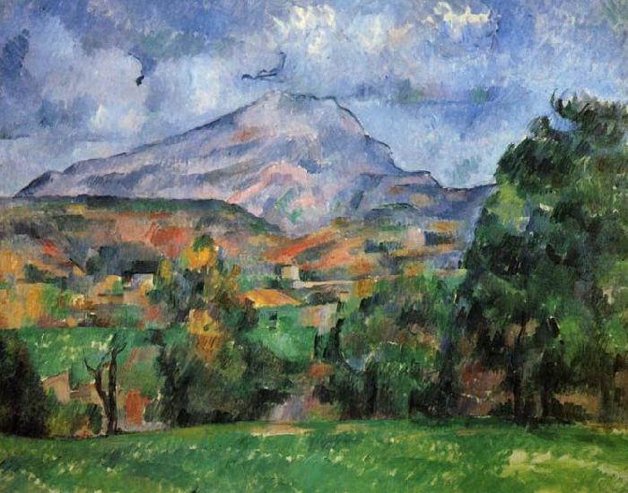 Paul Cezanne Montagne Sainte-Victoire France oil painting art